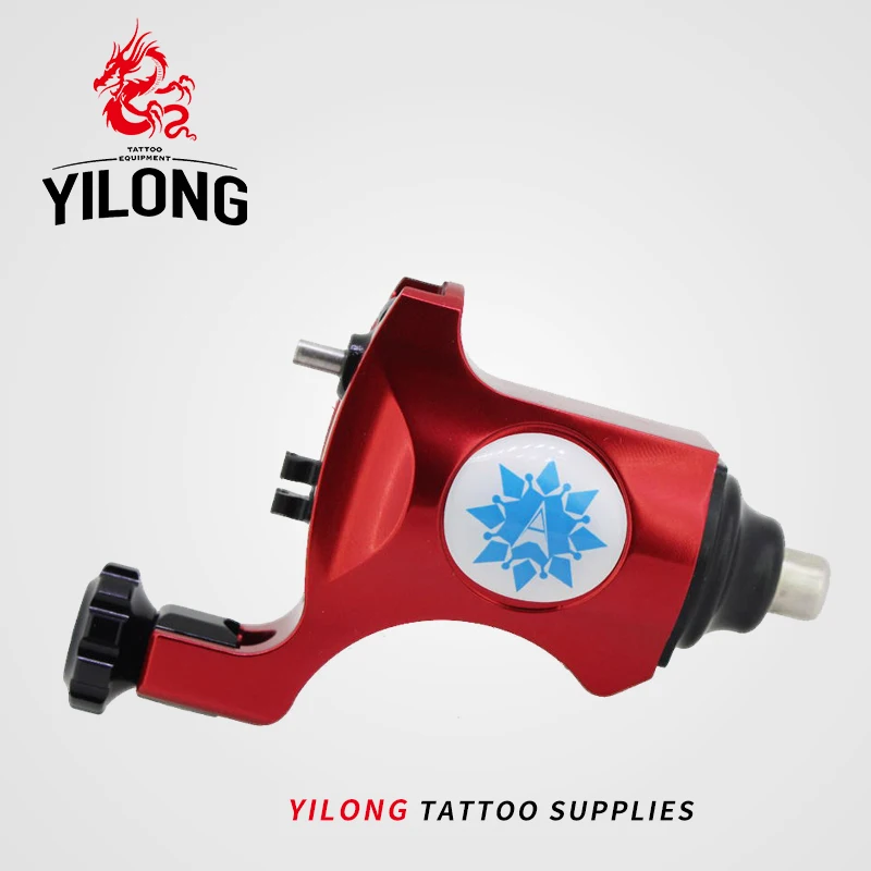 YILONG YILONG 문신 아티스트 모터 전문 모터 수입 문신 빨간색에 대한 로타리 문신 기계 쉐이드 라이너