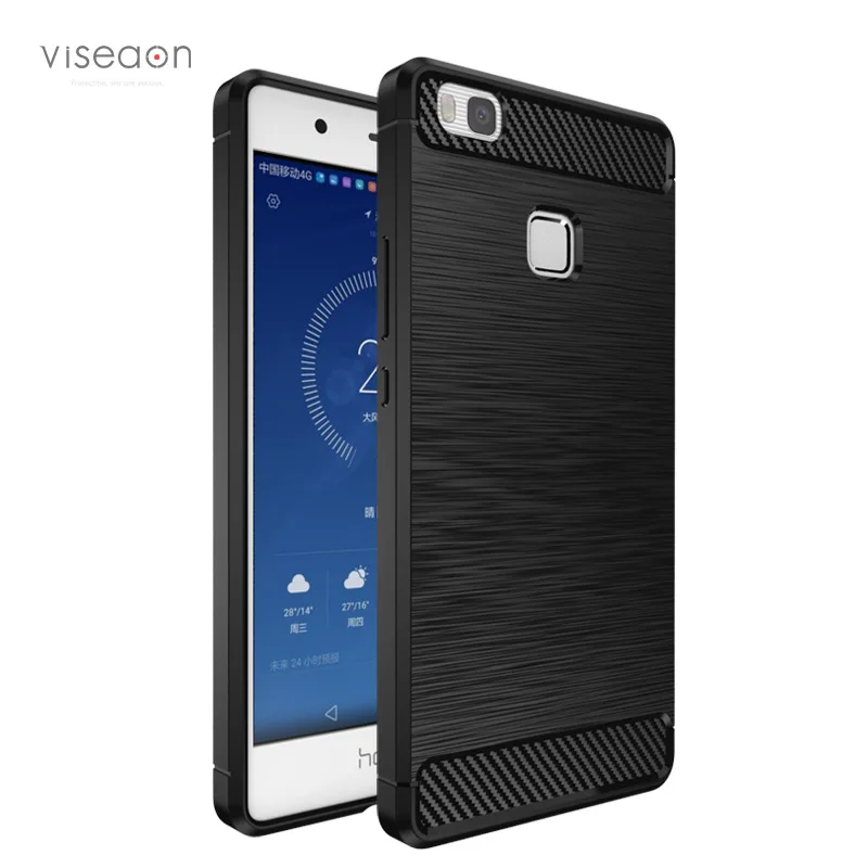 TPU Soft Shell Ultra Slim Protective Case for Huawei P9 Cover Free Shipping |
