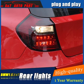 شراء تصفيف السيارة لسيارات BMW E87 أضواء الخلفية Led الضوء الخلفي 04-11 ل 1 سلسلة 120 130 لمبة خلفية DRL + الفرامل + بارك + أضواء الإشارة Led