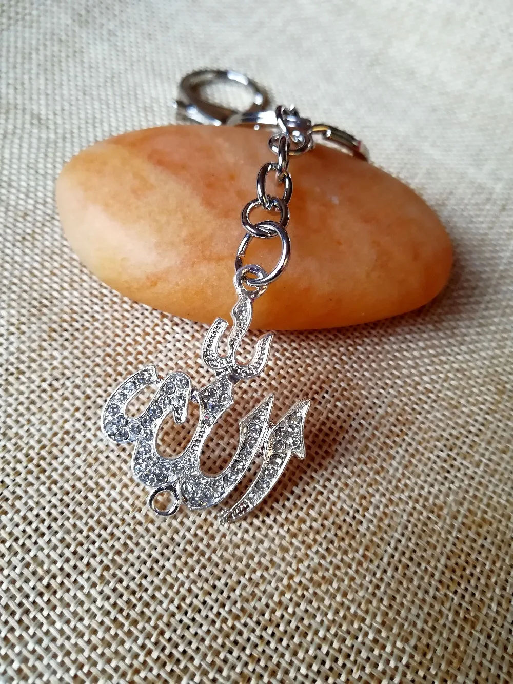 

2pc/lot muslim islamic keychain islam key ring car bag keyring hanging gift tasbih masbaha misbaha tespeeh jewelry necklace