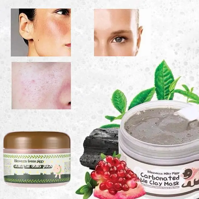 Deep Skin Cleanser Blackhead Remover Hydration Black Facial Mud Mask your pores and make your skin look better