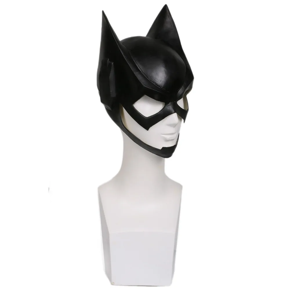 XCOSER Хэллоуин фильм косплей Новый Batgirl Черный Косплей Маска кошка как черный