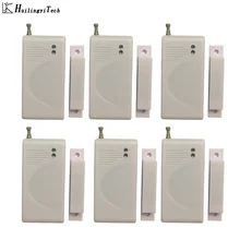 6 шт. беспроводной оконный магнитный датчик двери детектор для домашней беспроводной системы сигнализации