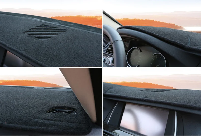 APPDEE Car Dashboard Cover For Honda Fit Jazz 3th Dash Mat Dash Pad DashMat Carpet ANti-UV NON-Slip