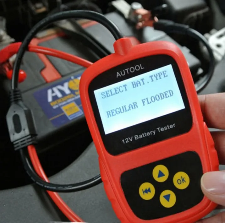 Super Oringinal AUTOOL Car 12V Mirco 100 тестер батареи с портативным дизайном Непосредственное