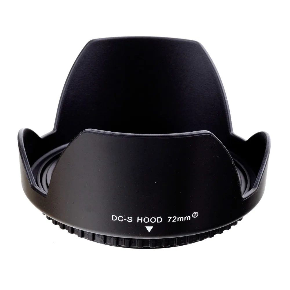 72MM Reversible Petal Flower Lens Hood for canon 72MM lens free