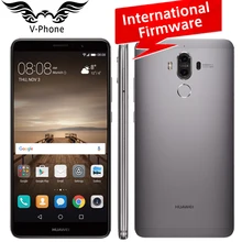 Международная прошивка Huawei Коврики 9 4 г LTE phoneocta core 4 ГБ Оперативная память 32 ГБ Встроенная память 5.9 «Android 7.0 отпечатков пальцев ID двойной Камера
