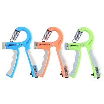 

Adjustable Hand Grip Strengthener Finger Gym Muscle Fitness Training Wrist Gripper Expanders Hand Exerciser With Counter 10-40KG