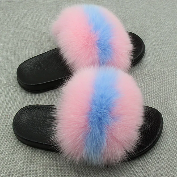 Fox Fur slippers (9)