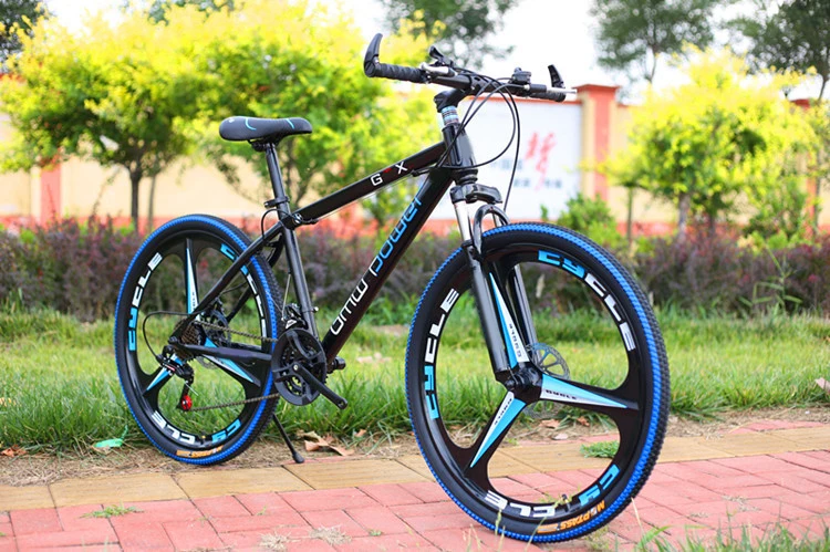 26 inch BMW mountain bike 21 speed 24 speed 27 speed mountain bike double disc brakes promotional gift car student road bicycle