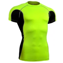 2016 Running Compression Shirts Basketball Sport Tshirt Fitness T shirt male breathable t-shirt shirt men’s Workout clothes