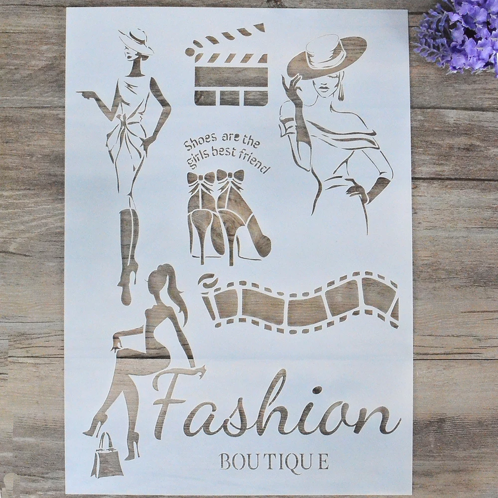 

DIY Craft Layering Stencils For Walls Painting Scrapbooking Stamping Stamp Album Decorative Embossing Paper Card