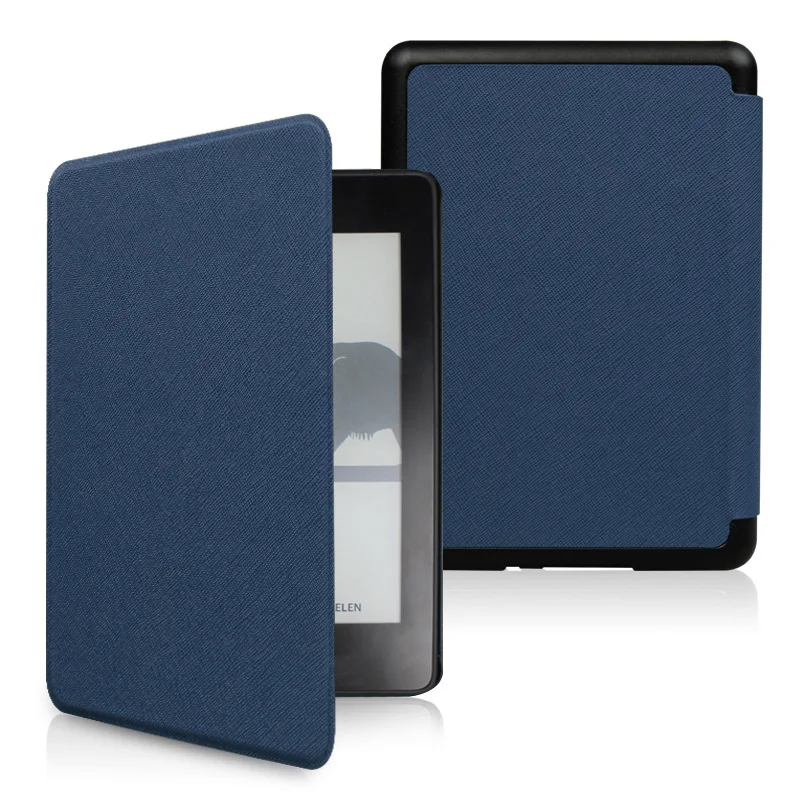 Чехол для Amazon Kindle Paperwhite 4 Smart Shell Cover с функцией автоматического сна для Kindle Paperwhite 10th Gen - Цвет: Navy