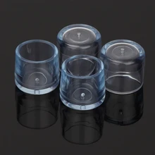 СЗС Горячие 4 шт прозрачная резиновая мебель стол стул ноги пол ноги крышка протектор 18 мм