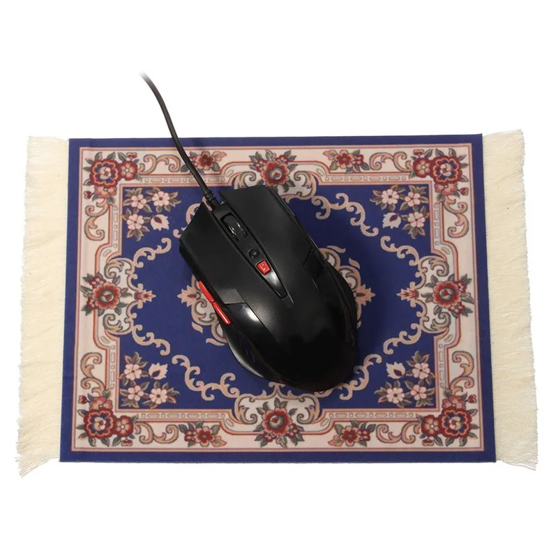 Universal Gaming Mouse Mat Pad Persian Carpet Mousepad With Tassel for