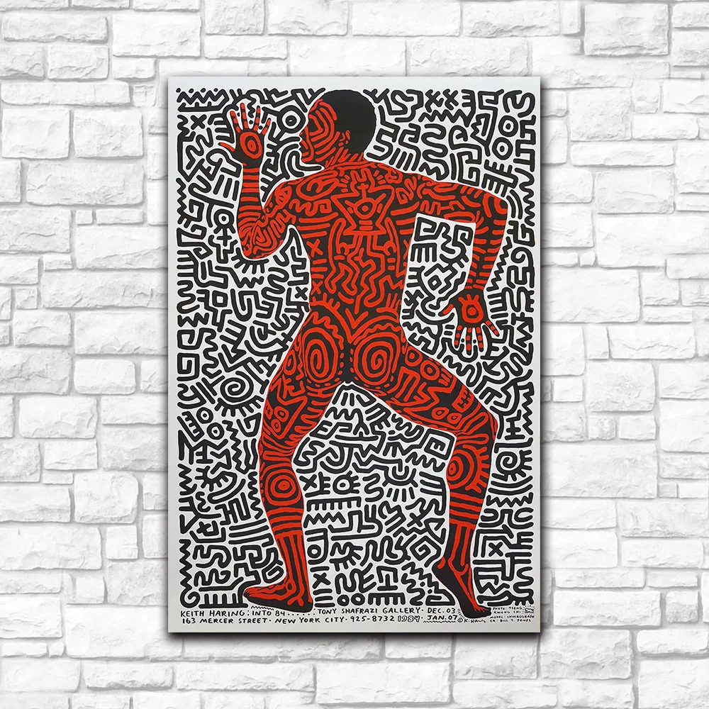 000 Keith Haring - Tony Shafrazi Gallery Poster 105