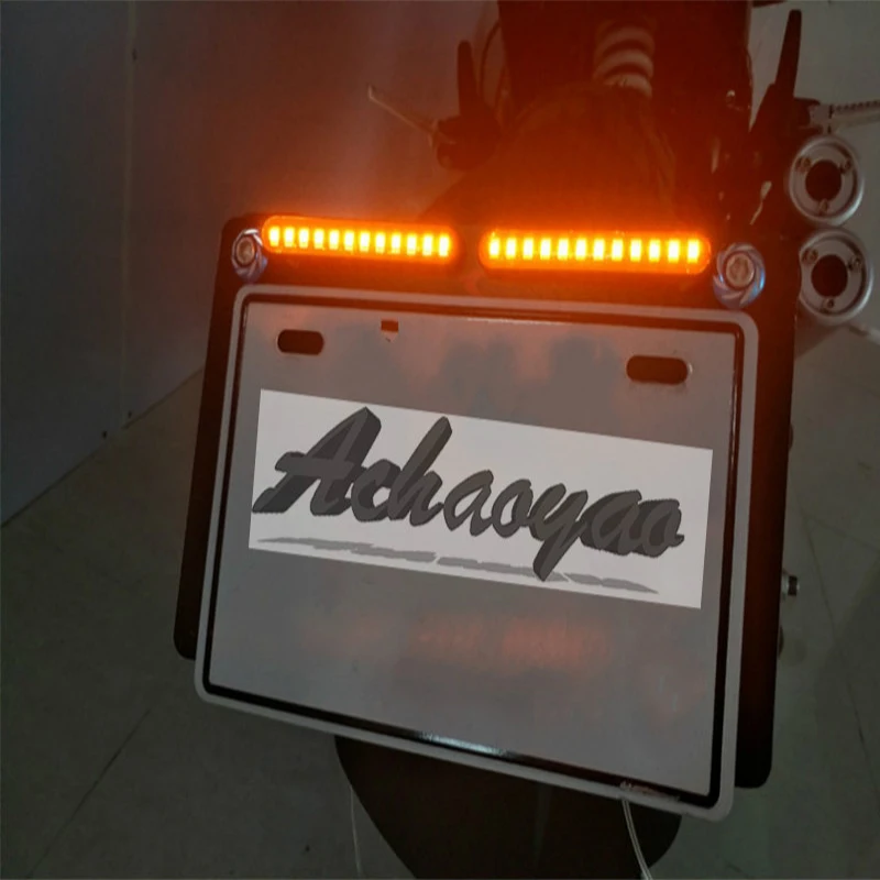 Clignotant moto custom 12 светодиодных указателей поворота intermitentes Strip мотоциклетные задние