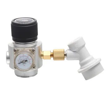 

HOT! CO2 Mini Gas Regulator with Ball Lock Disconnect for Beer Tap,Homebrew GAS Regulator Bar Accessories