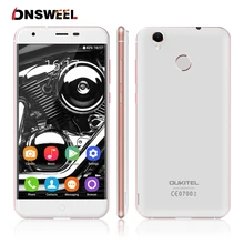 Original oukitel k7000 4g handy mt6737 quad core 0,2 s fingerprint id smartphone 2g + 16g 8.0mp android 6.0 gps handy