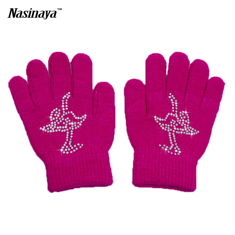 10 Colors Solid Magic Wrist font b Gloves b font Figure Skating Ice Training font b