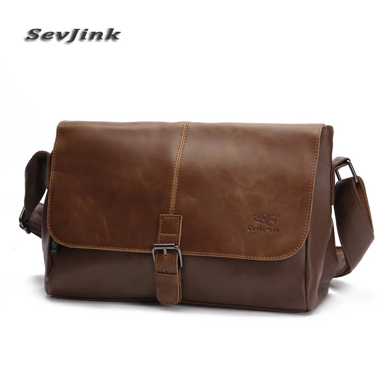 

New fashion men messenger bagbriefcase pu leather men's travel bag high quality luxury style men bag man handbag