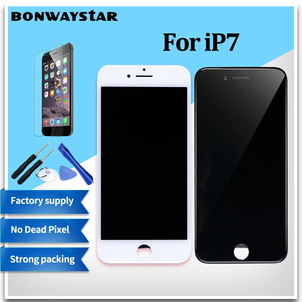 Сменный ЖК экран для iPhone 7 дигитайзер в сборе с сенсорным экраном iphone 6 6s plus