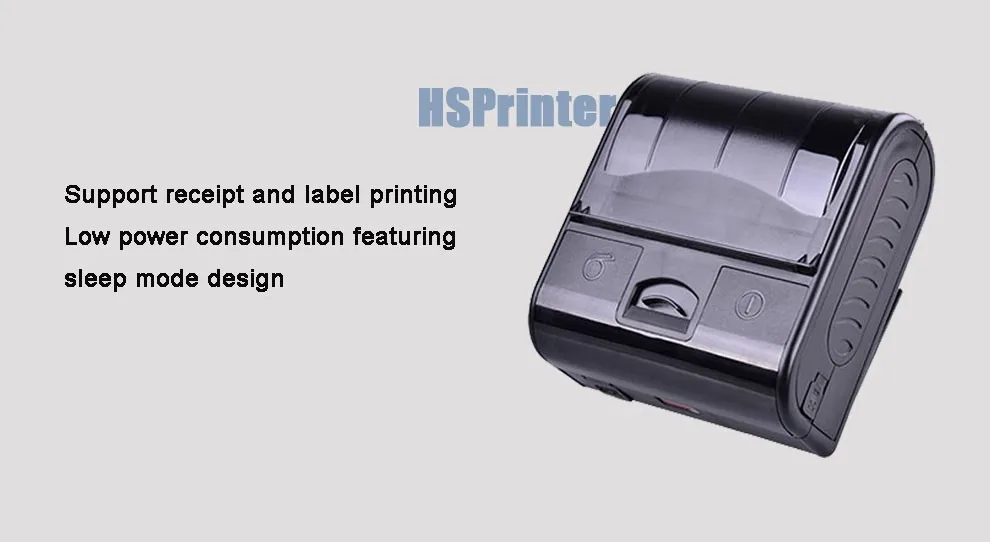 80mm impresora portatil bluetooth pos thermal RS-232 USB roll printer support Windows Android mobile phone printer high quality