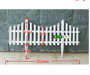 Achetez en gros blanc en plastique jardin clôtures en ligne ... Clôture Facile décor