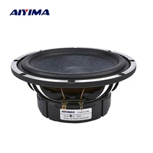 AIYIMA 6,5 Zoll Auto Horn Audio Mitten Bass Lautsprecher 4 8 Ohm 80 W Woofer Heimkino Aluminium Becken Rahmen lautsprecher