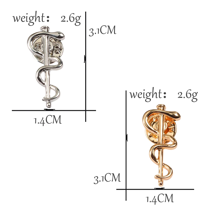 Шарм кто металлический значок Золотые Серебряные Броши со змеями для женщин ювелирные изделия мужские металлические медицинские булавки джинсовые куртки аксессуары из эмали подарки