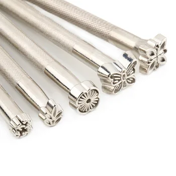 

Zinc Leather Tools 20pcs/LOT DIY Leather Working Saddle Making Tools Set Carving Leather Craft Stamps Set Craft hot search