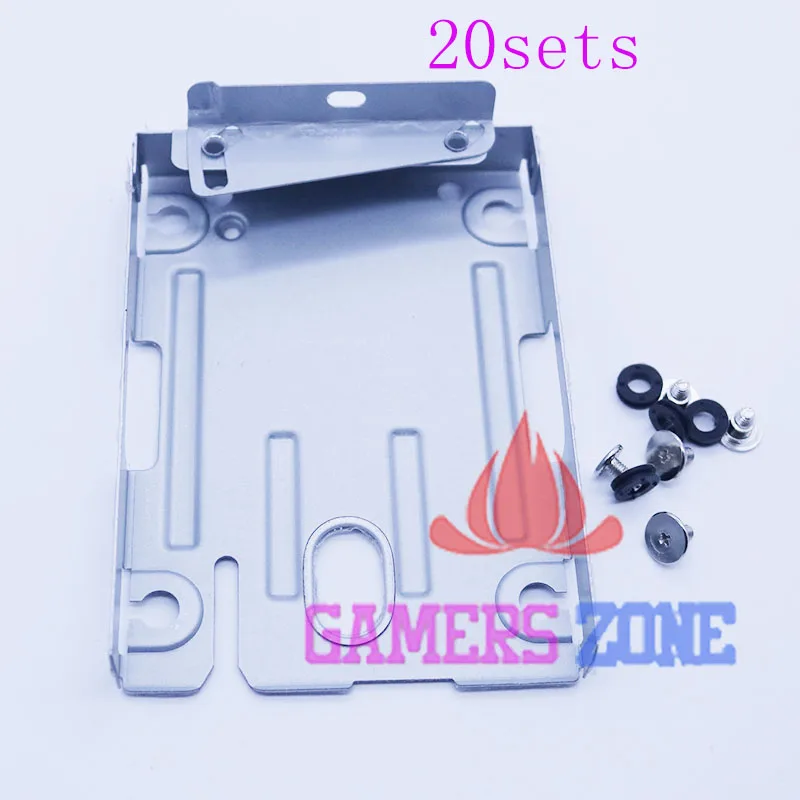 

20sets Hard Disk Drive Mounting Bracket Kit for Playstation 3 PS3 Super Slim CECH-4000