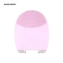 20pcs \ Лот DHL глубокие поры удаления sonic силиконовые Уход за кожей лица очищающий Уход за кожей лица Тематические товары про рептилий и земноводных Кисточки Вибрация массаж лица Очиститель