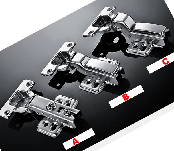 

2pcs Top Quality 304 Stainless Steel Furniture hardware Accessories Furniture Cabinet hinge Folding hinge