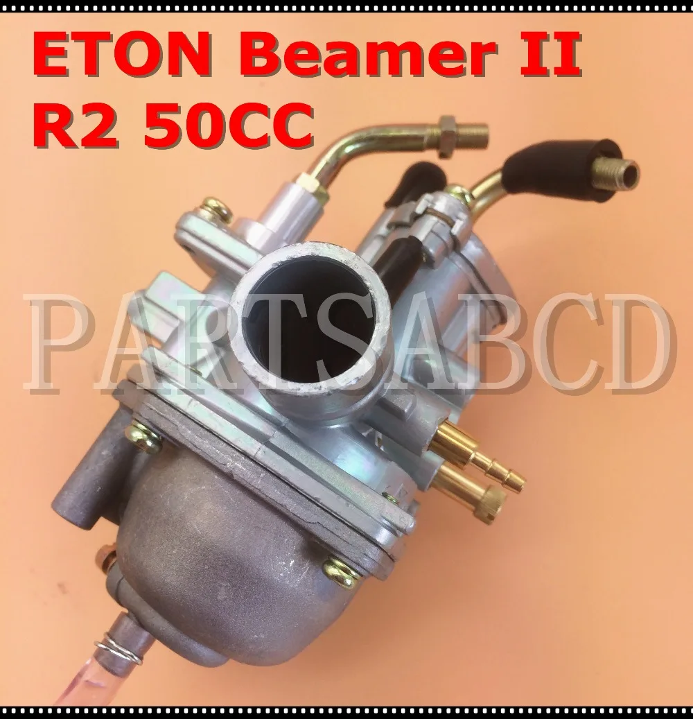 Carburetor ETON Beamer II R2 50 Moped Scooter 50cc Manual Choke Carbin