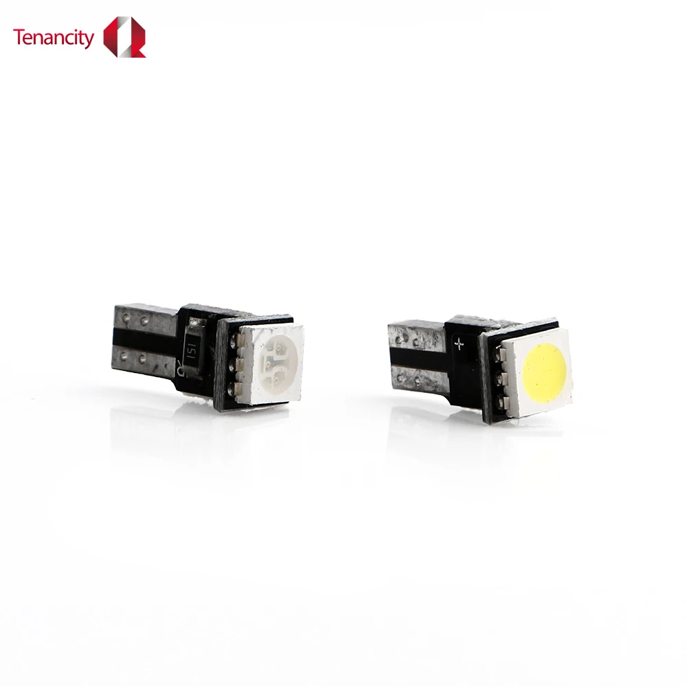 10 100 шт. T5 5050 1 SMD СВЕТОДИОДНЫЙ PCB 12 В Автомобильный светодиодный интерьерный