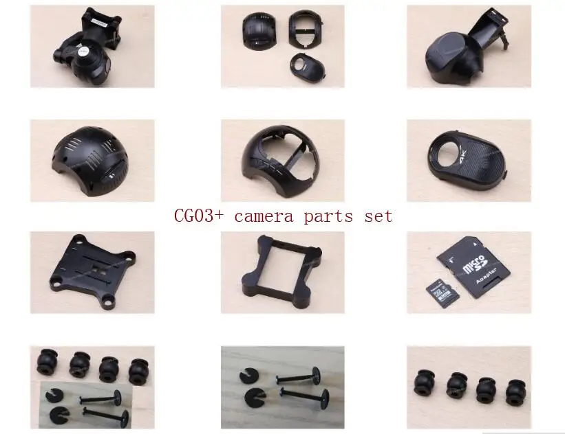 

YUNEEC Typhoon H480 Quadcopter spare parts CGO3+ PTZ Camera parts anti-trip filter PTZ frame cover Rubber shock absorber