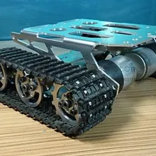 DIY алюминиевое гусеничное шасси для RC Танк и гусеничный робот