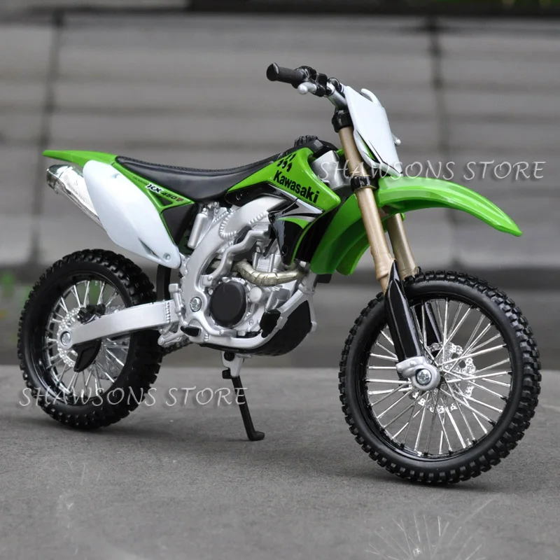 DIECAST модель игрушек MAISTO 1:12 KAWASAKI KX 450F миниатюрный мотоцикл Реплика|miniature motorcycles|maisto