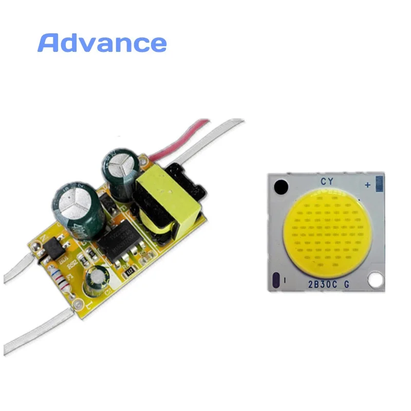 

LED Driver with Cob DIY Flashlight diode the power module abajur light emitting diode dimmer Lens 120 Beam Angle controller Year