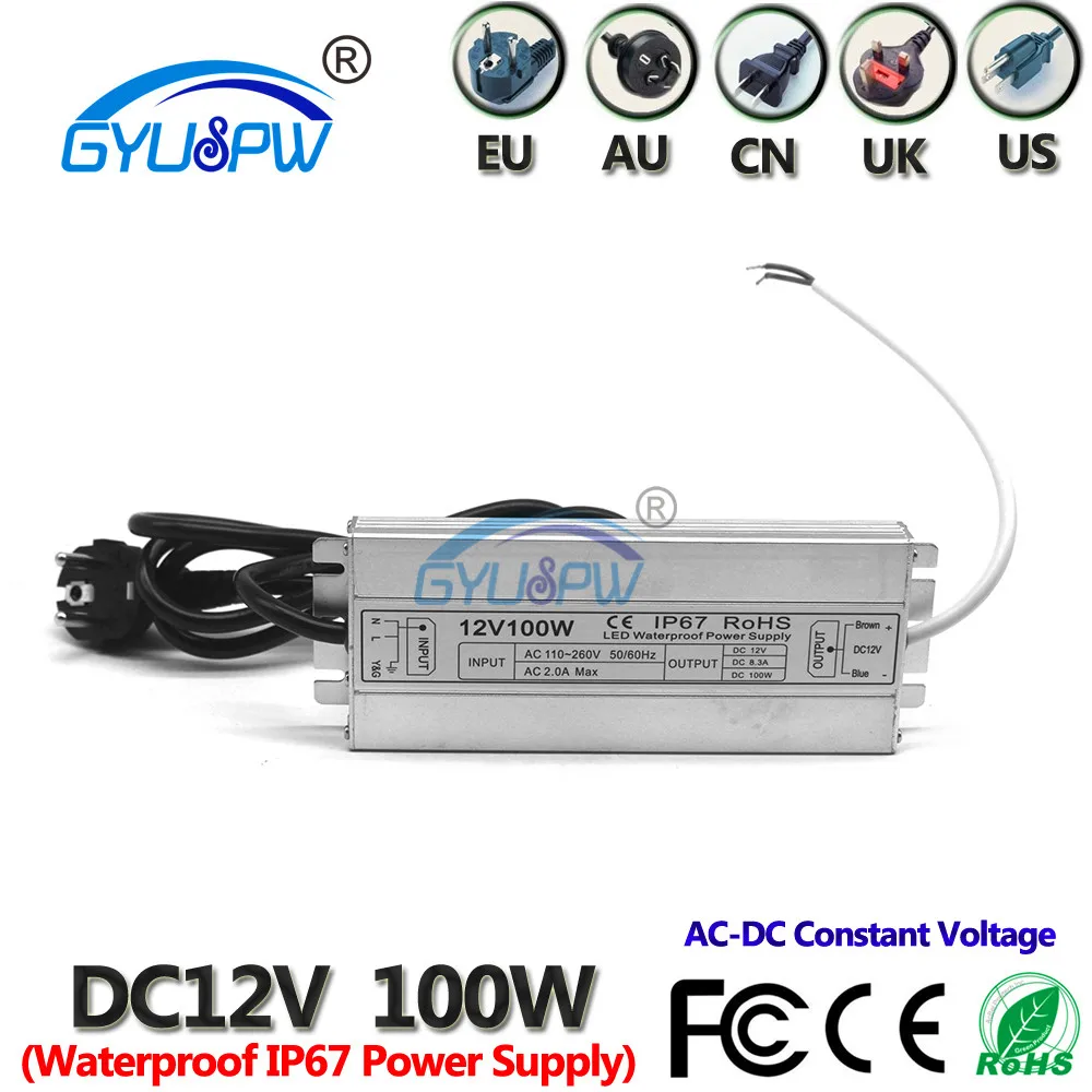 12v100w