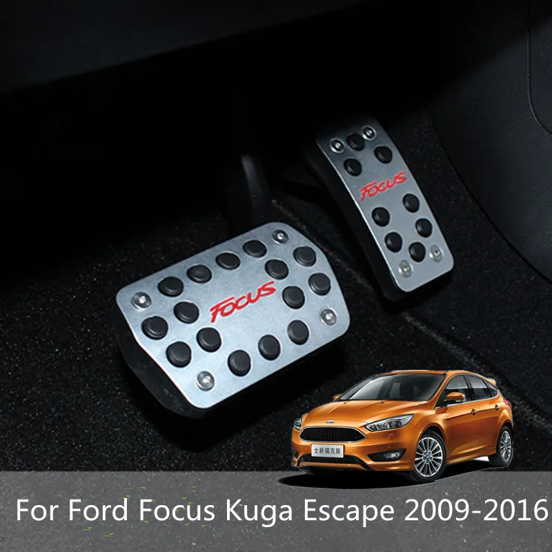 Aluminum Car Fuel Accelerator Pedals Brake Pedal for Ford Focus 2 Focus