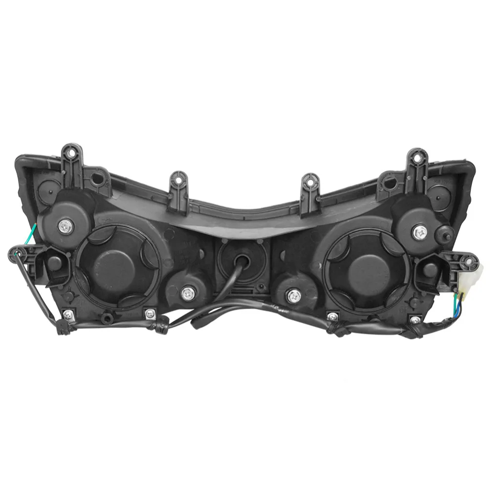 Motorcycle Front Headlight for Kawasaki Ninja ZX6R 2005 2006 ZX-6R ZX636, Lighting Headlamp Lamp, Black Color