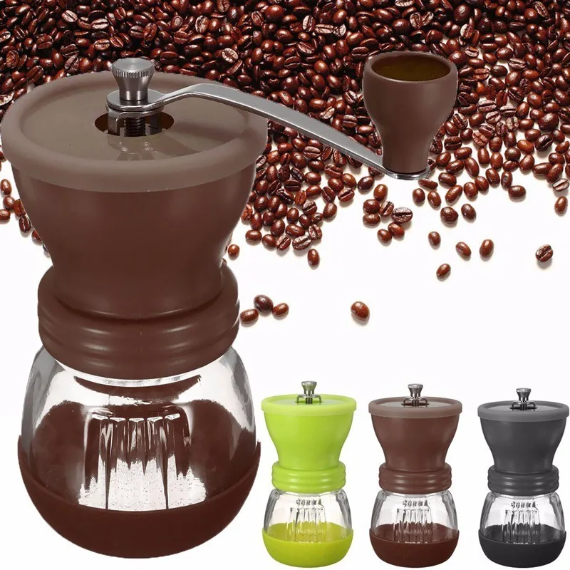 Manual Ceramic Coffee Grinder Hand Mill Coffee maker CG160201 (2)