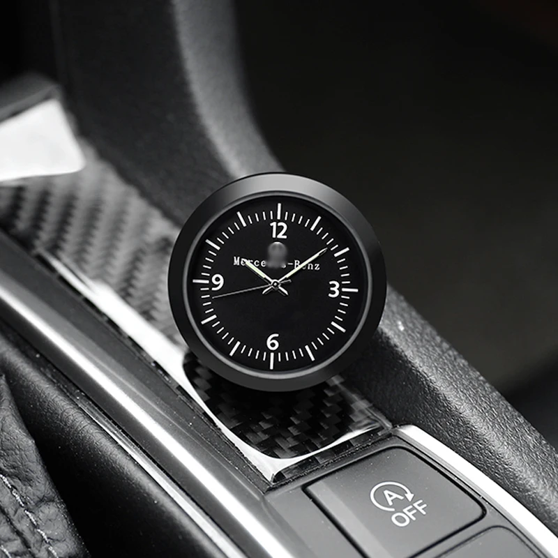 Car Quartz Clock Socket Clock Car Interior Fragrance Electronics For Mercedes Benz new C class
