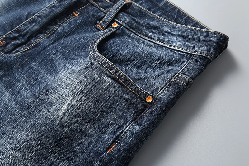Bermuda jeans shorts stretch denim breve Capri Pantaloni Estate 1700 Uomo