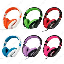Rockpapa Over the Head Boys Girls Kids Adult Adjustable Stereo Computer Headphones for iPhone Smart Phone PC MP3/4 DVD iPod iPad
