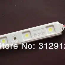 20 шт 5050 SMD светодиодный модуль; высокая яркость; 0,72 Вт; IP65; DC12V; 60-66lm; Размер: 83,9 мм* 15,4 мм* 5,5 мм