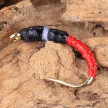 Maxway Новое прибытие 12 шт. Скад тонущий Fly поддельные приманки 14# высокоуглеродистой стали крюк