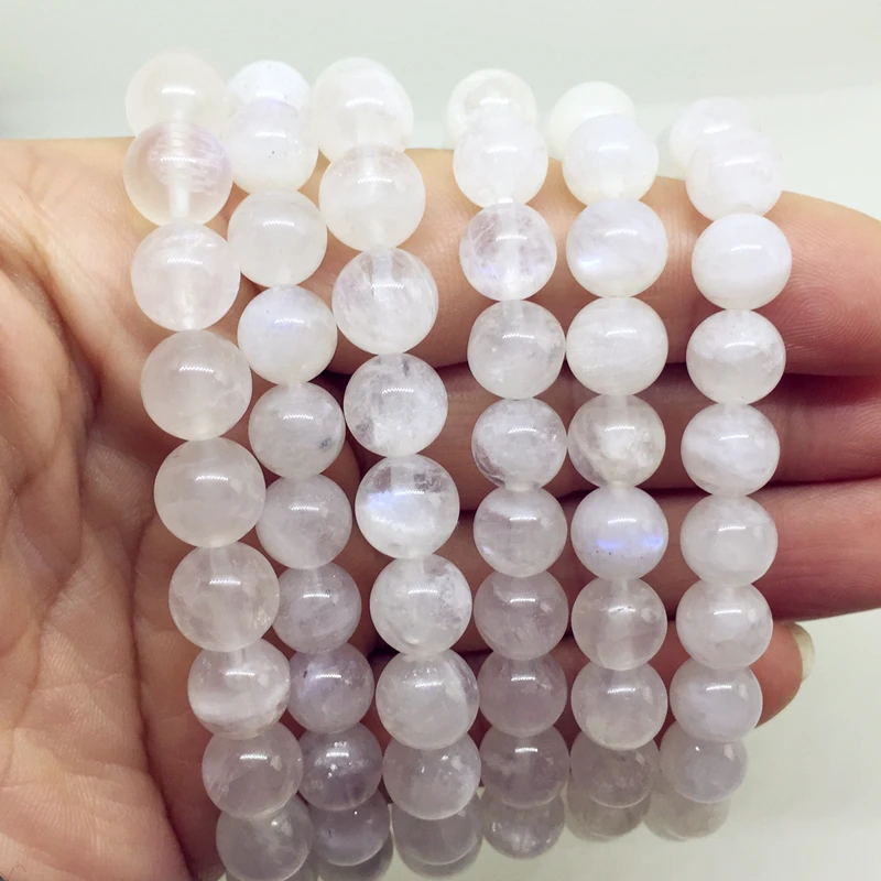 Бусины Из Натурального лунного камня 4/5/6/8/9 мм|stone beads|moonstone beadsbeads stone |